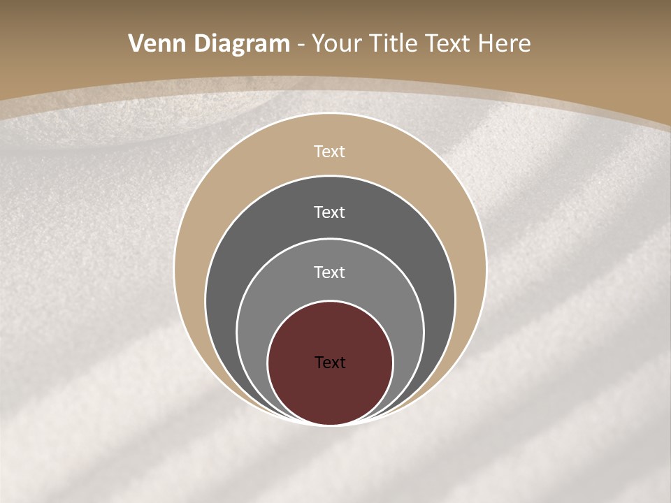 Pattern Sand Simplicity PowerPoint Template