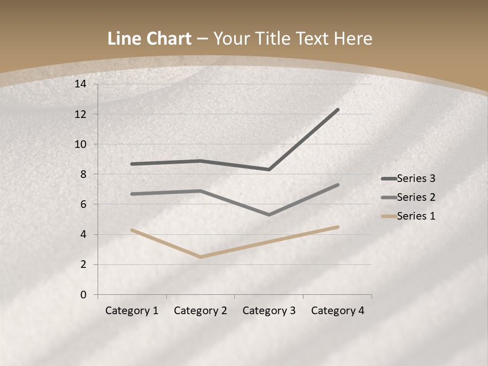 Pattern Sand Simplicity PowerPoint Template