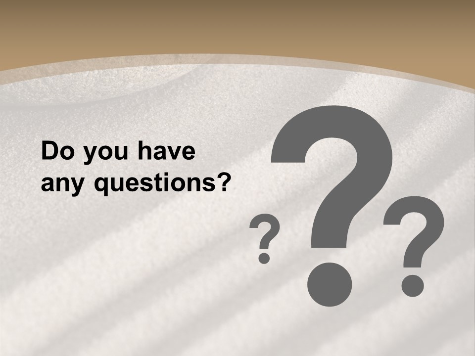 Pattern Sand Simplicity PowerPoint Template