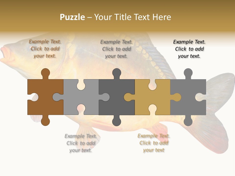 Carp Omega  Marine Life PowerPoint Template