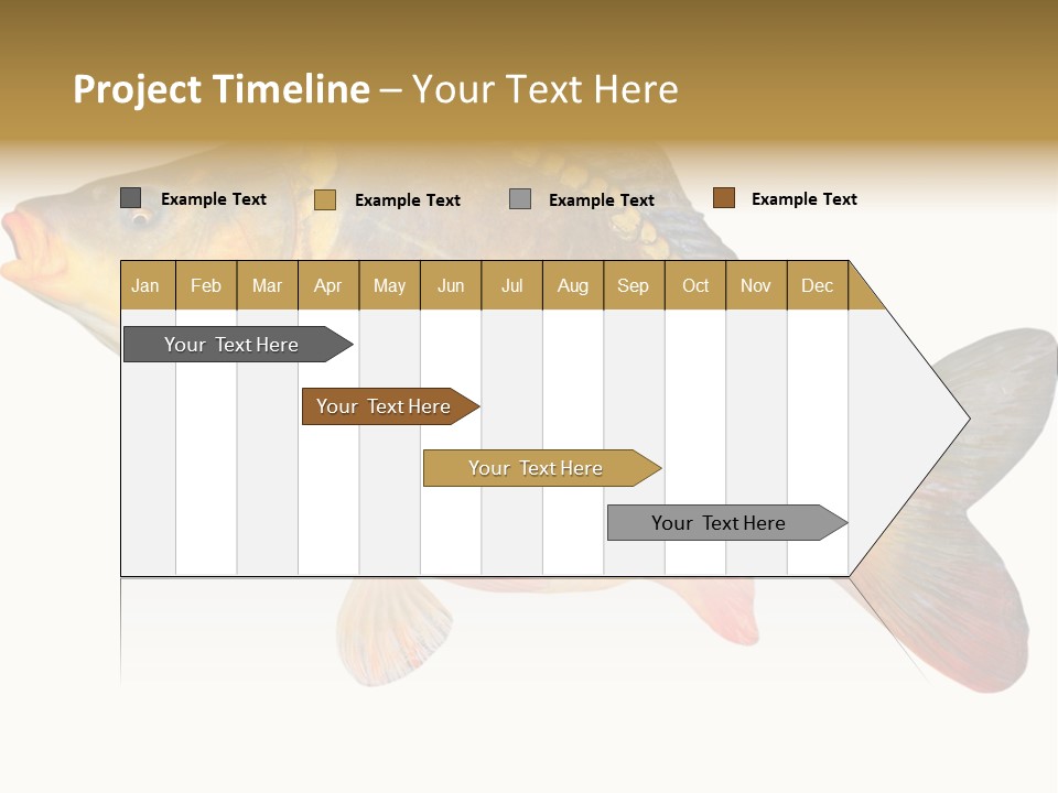 Carp Omega  Marine Life PowerPoint Template