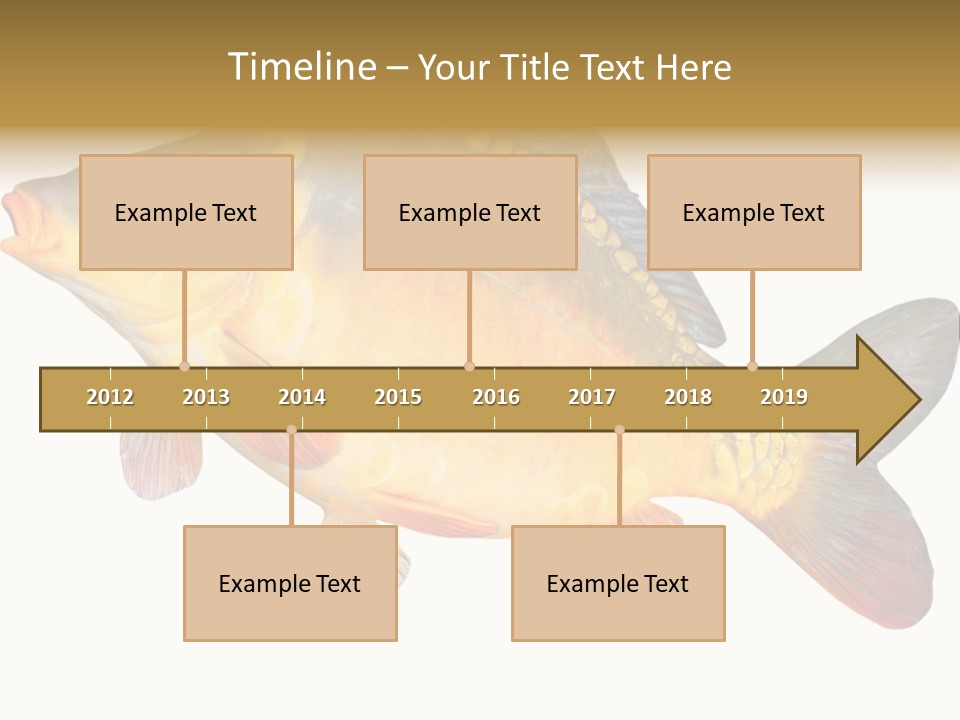 Carp Omega  Marine Life PowerPoint Template