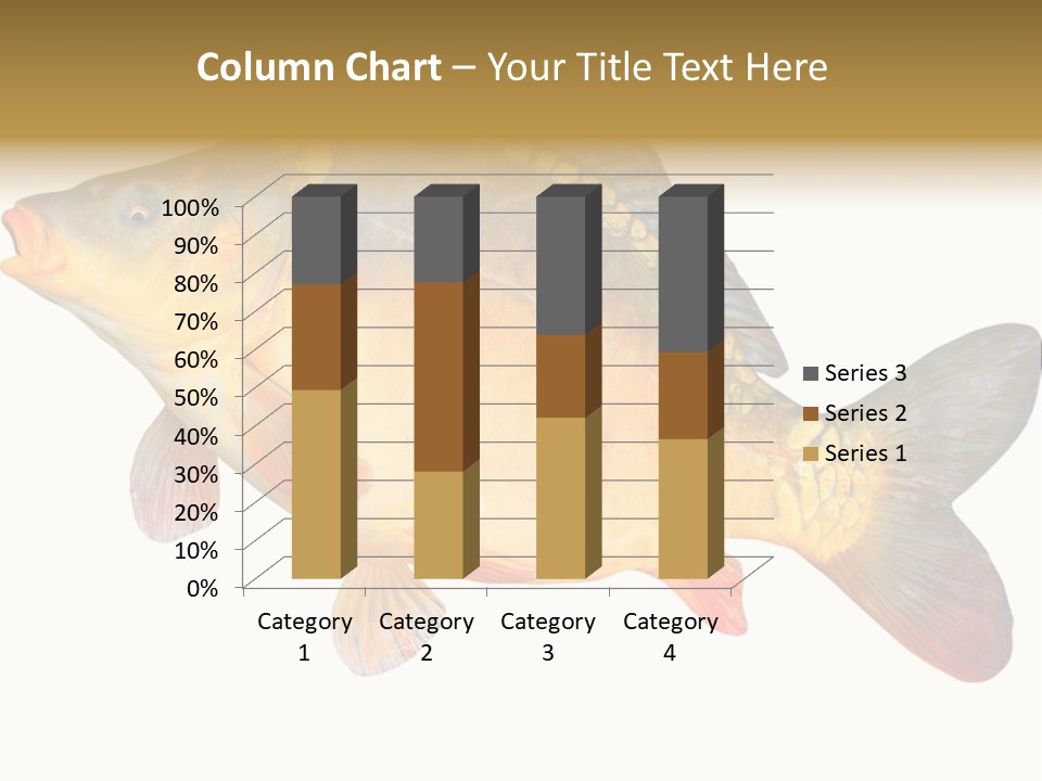 Carp Omega  Marine Life PowerPoint Template