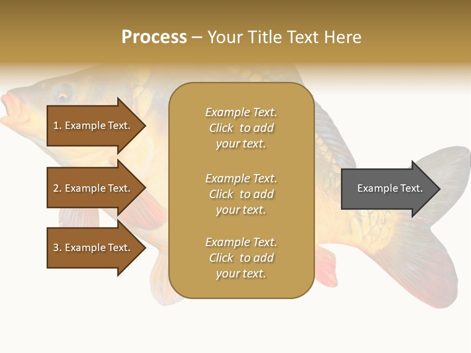 Carp Omega  Marine Life PowerPoint Template