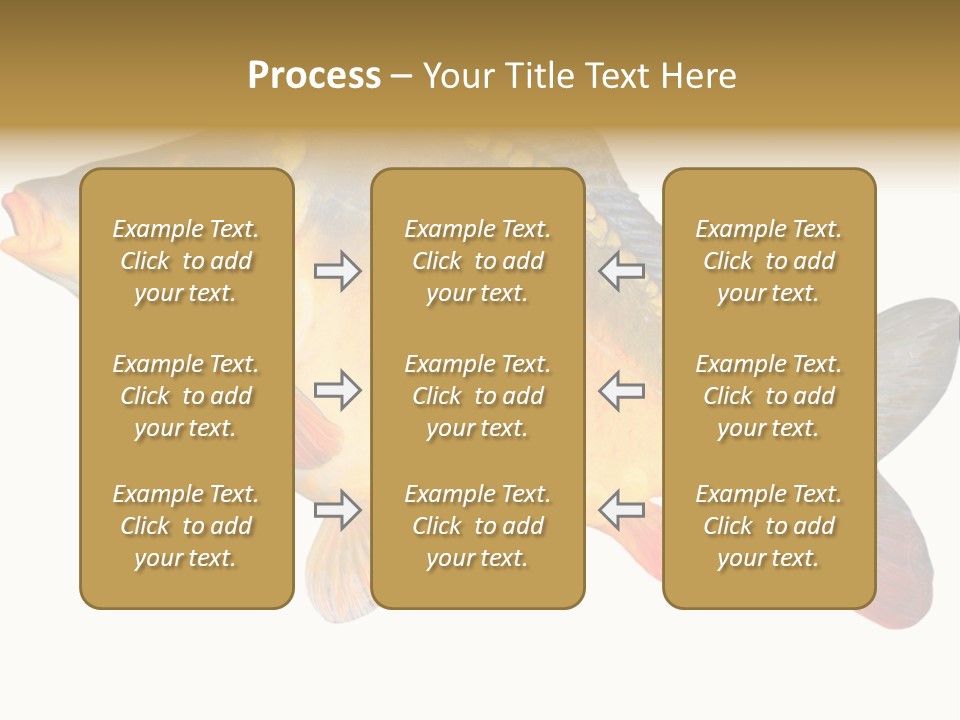 Carp Omega  Marine Life PowerPoint Template