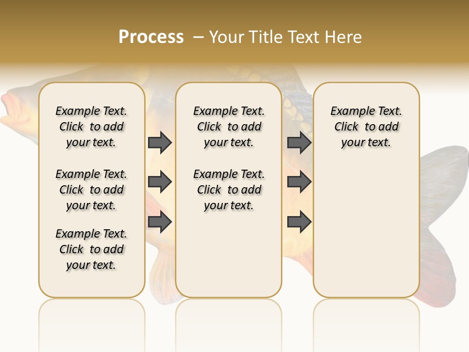 Carp Omega  Marine Life PowerPoint Template