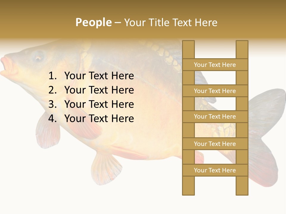 Carp Omega  Marine Life PowerPoint Template