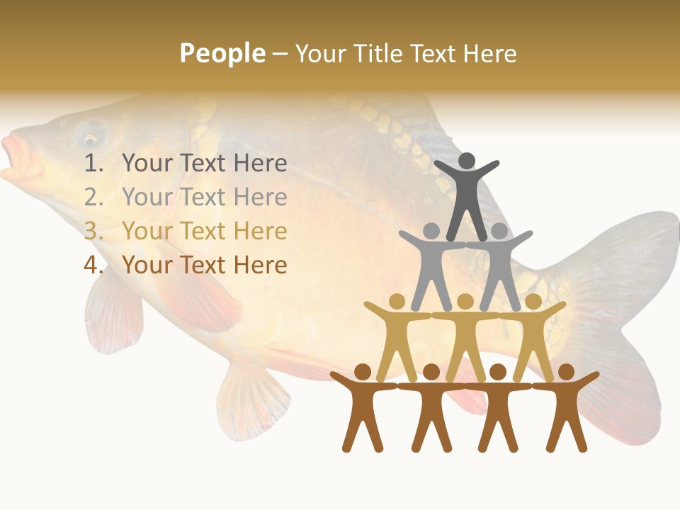 Carp Omega  Marine Life PowerPoint Template