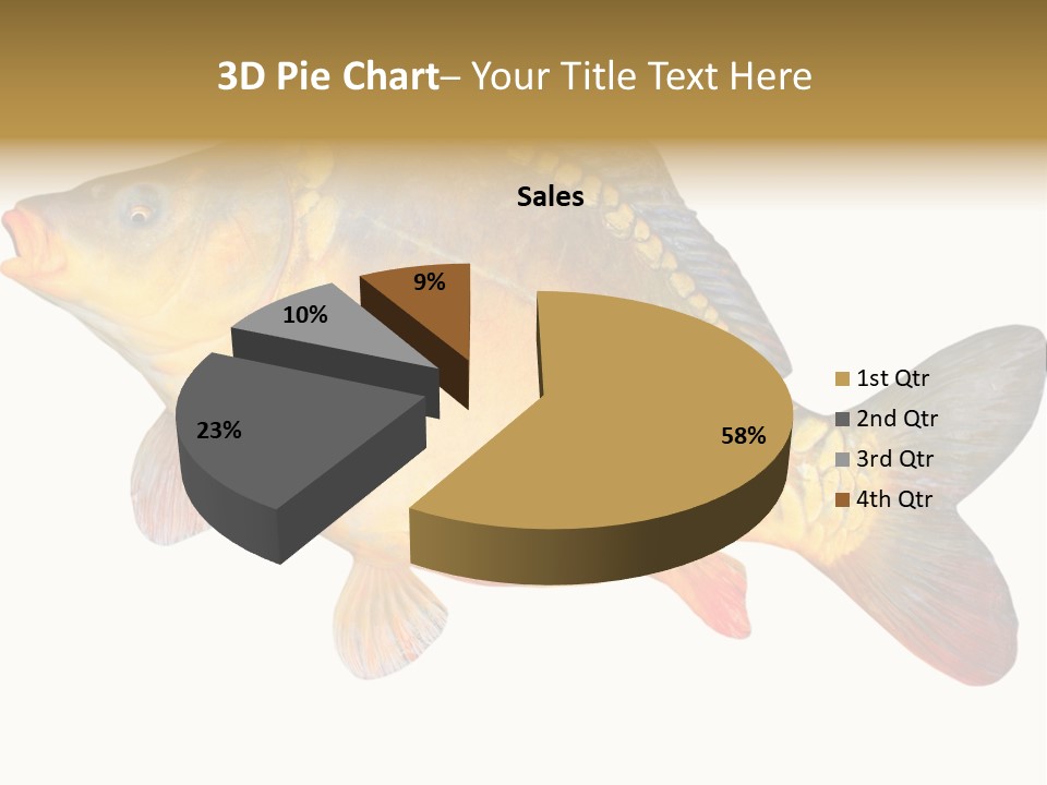 Carp Omega  Marine Life PowerPoint Template