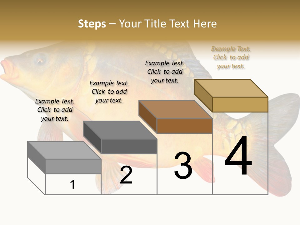 Carp Omega  Marine Life PowerPoint Template