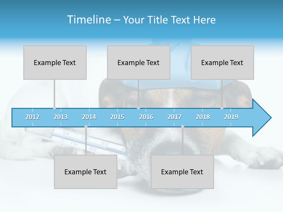 Fur Humorously Thermometer PowerPoint Template