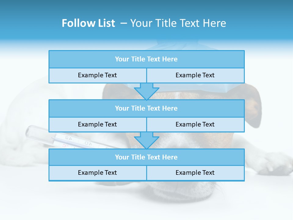 Fur Humorously Thermometer PowerPoint Template