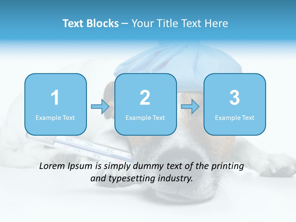 Fur Humorously Thermometer PowerPoint Template