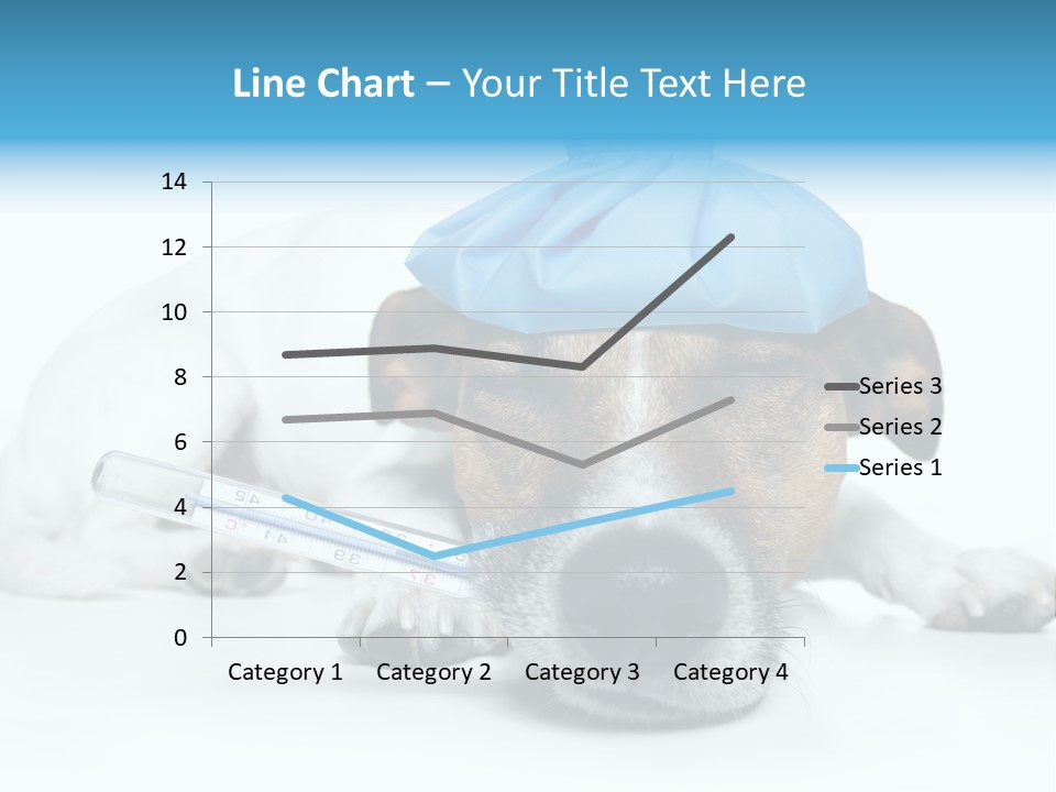 Fur Humorously Thermometer PowerPoint Template