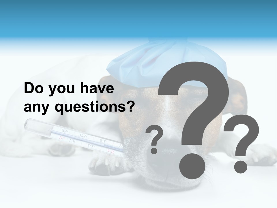 Fur Humorously Thermometer PowerPoint Template