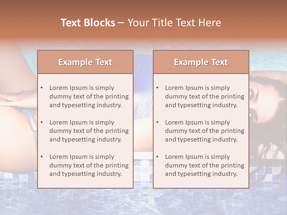 Fashion Recreation Sensual PowerPoint Template