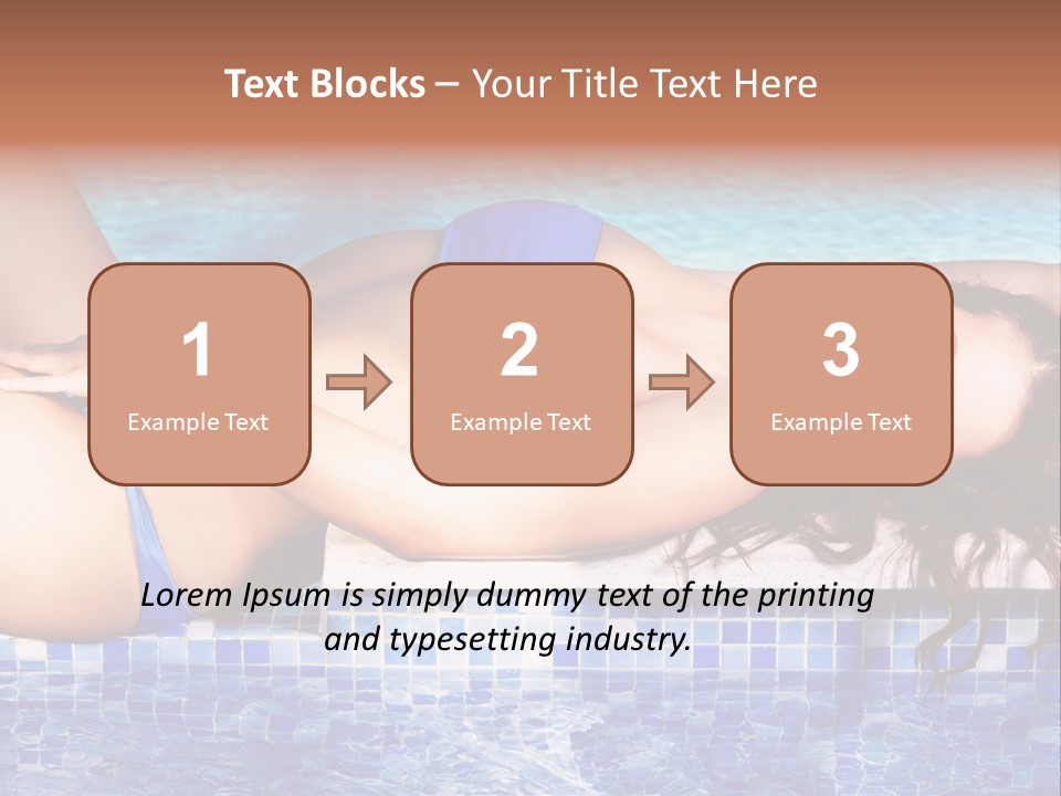 Fashion Recreation Sensual PowerPoint Template