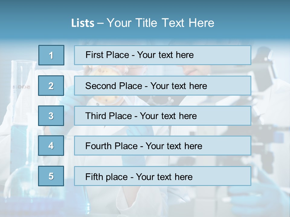 Bacterium Sample Working PowerPoint Template