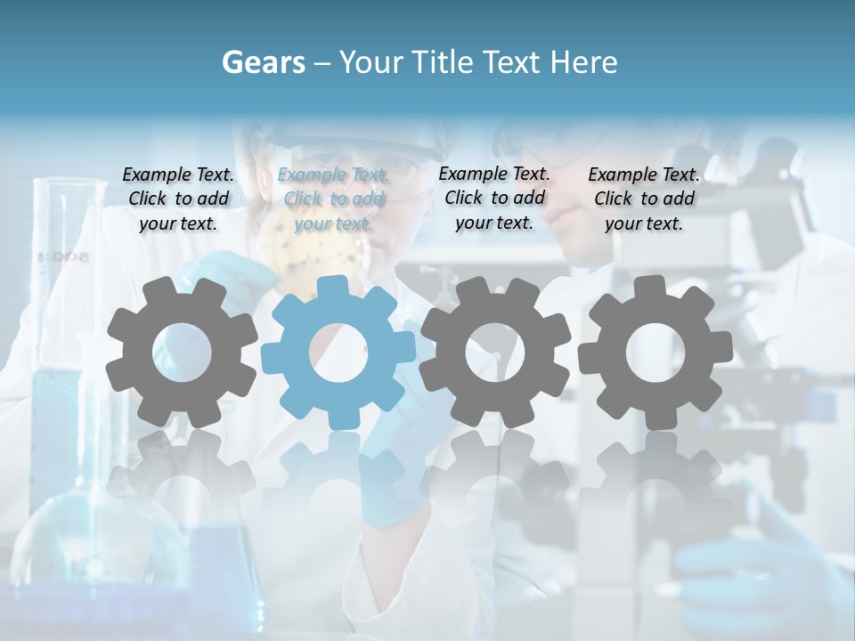 Bacterium Sample Working PowerPoint Template