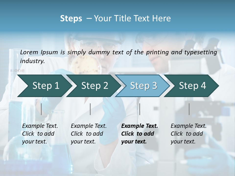 Bacterium Sample Working PowerPoint Template
