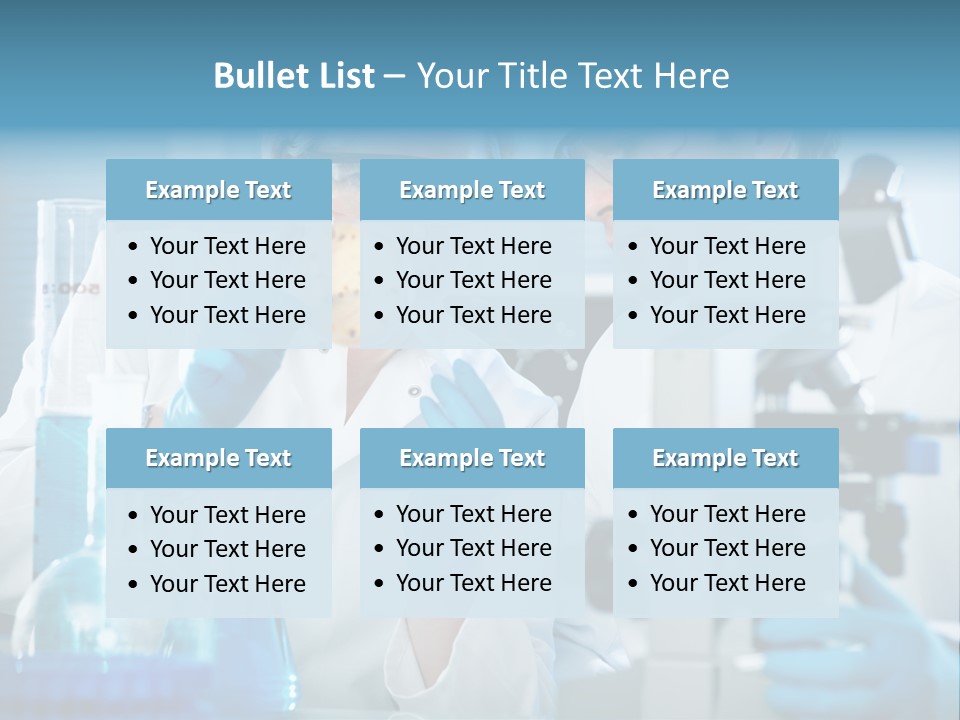 Bacterium Sample Working PowerPoint Template