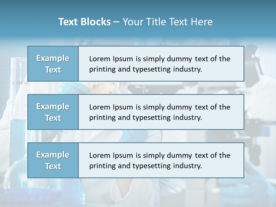 Bacterium Sample Working PowerPoint Template