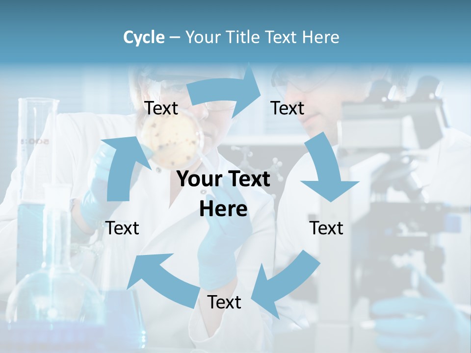 Bacterium Sample Working PowerPoint Template