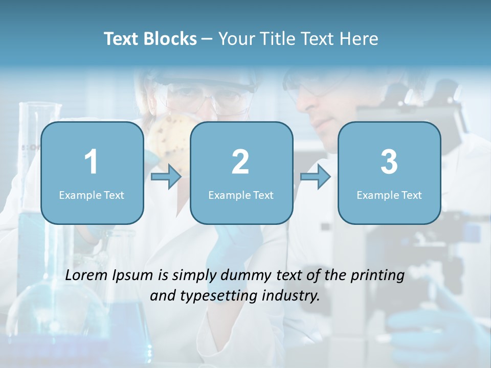 Bacterium Sample Working PowerPoint Template