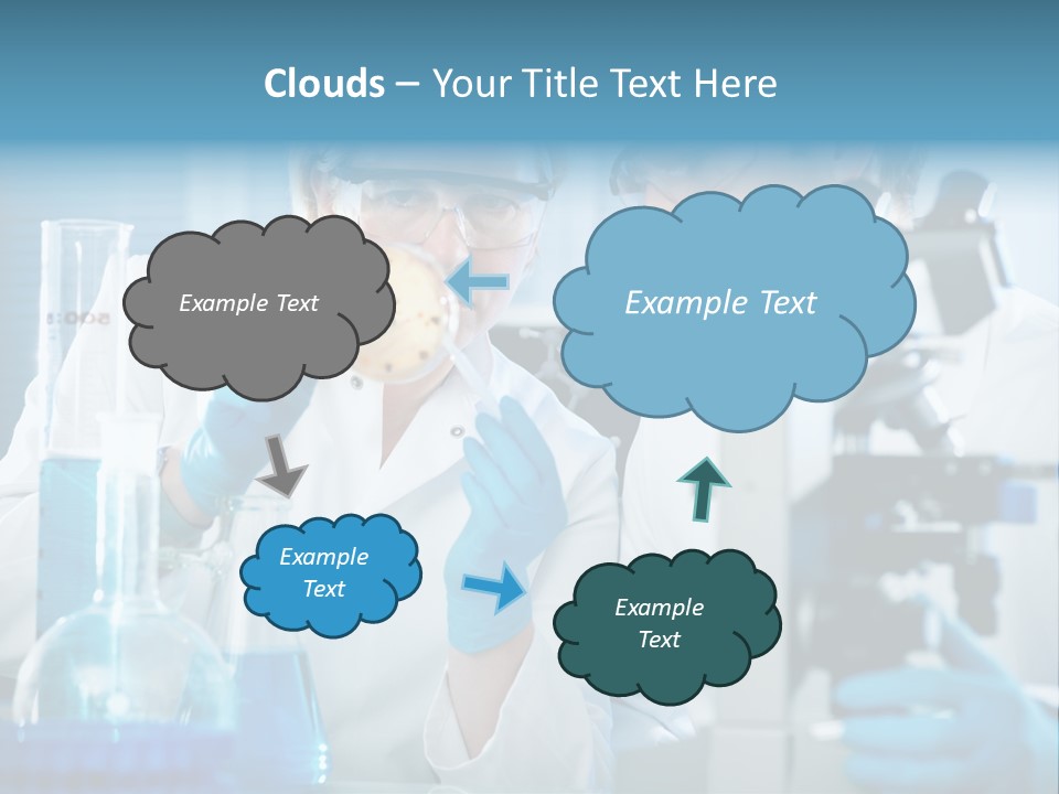 Bacterium Sample Working PowerPoint Template