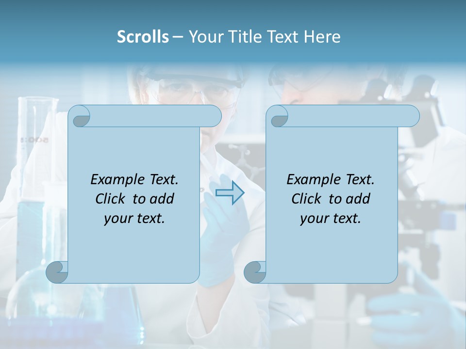 Bacterium Sample Working PowerPoint Template