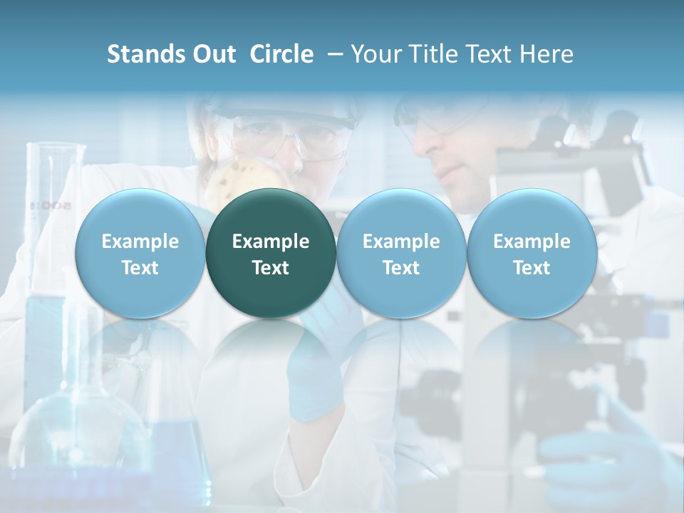 Bacterium Sample Working PowerPoint Template