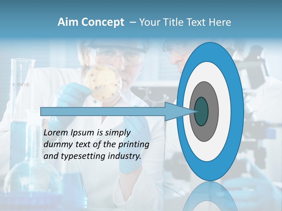 Bacterium Sample Working PowerPoint Template