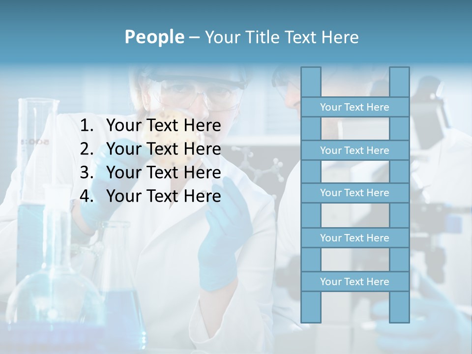 Bacterium Sample Working PowerPoint Template