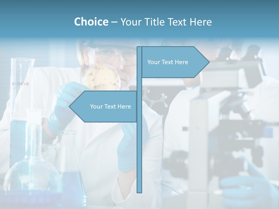 Bacterium Sample Working PowerPoint Template
