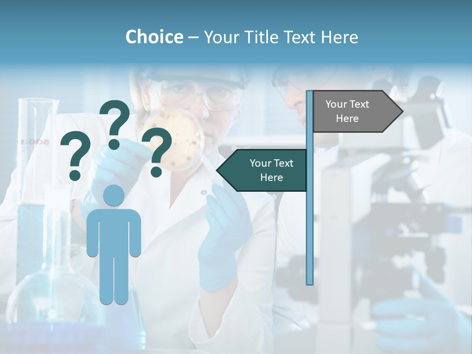 Bacterium Sample Working PowerPoint Template