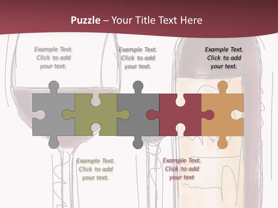 Party Beverage Marker PowerPoint Template