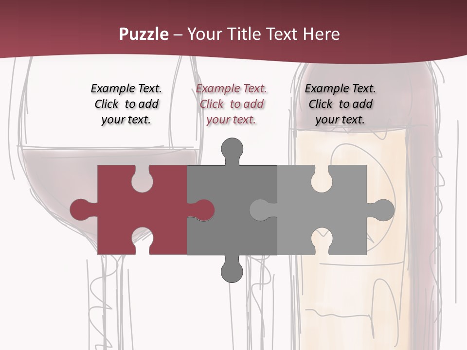 Party Beverage Marker PowerPoint Template