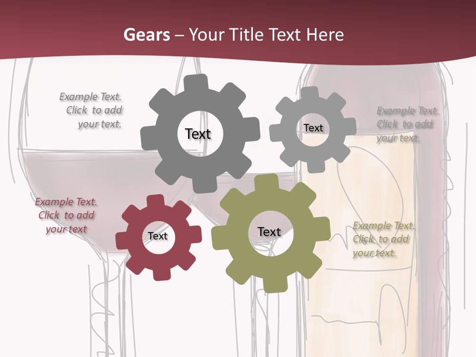 Party Beverage Marker PowerPoint Template