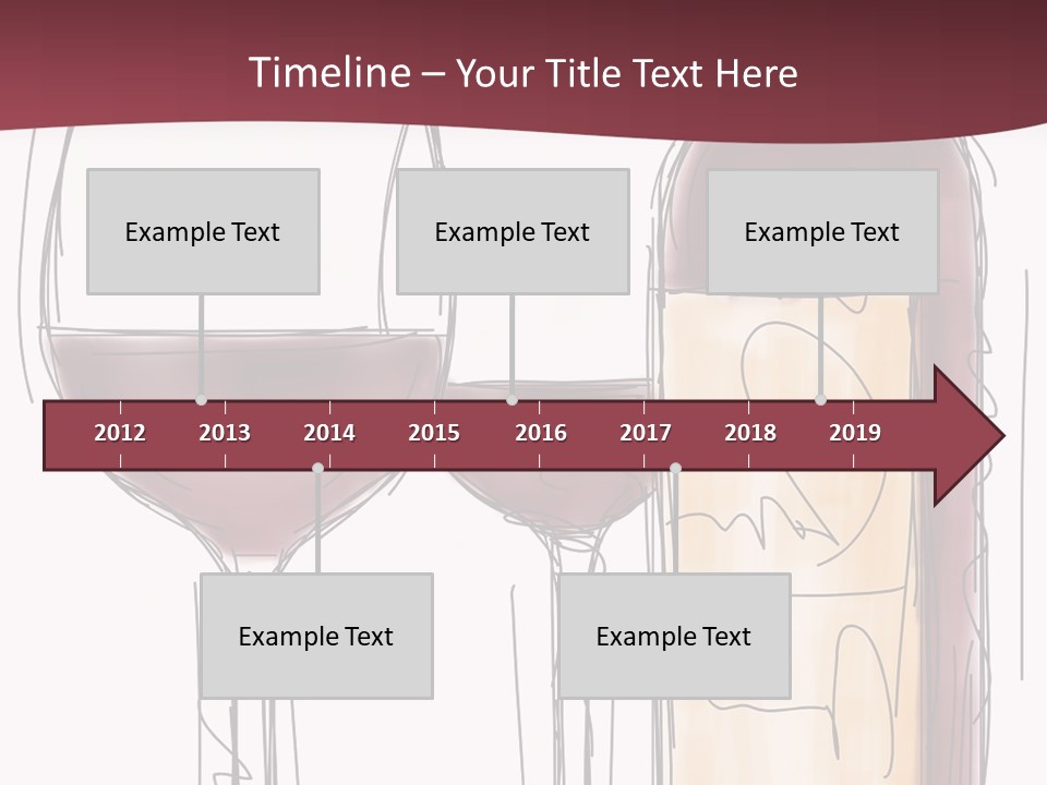 Party Beverage Marker PowerPoint Template