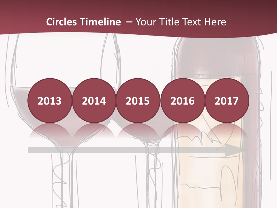 Party Beverage Marker PowerPoint Template