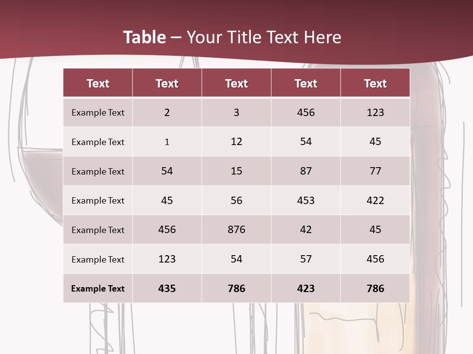 Party Beverage Marker PowerPoint Template