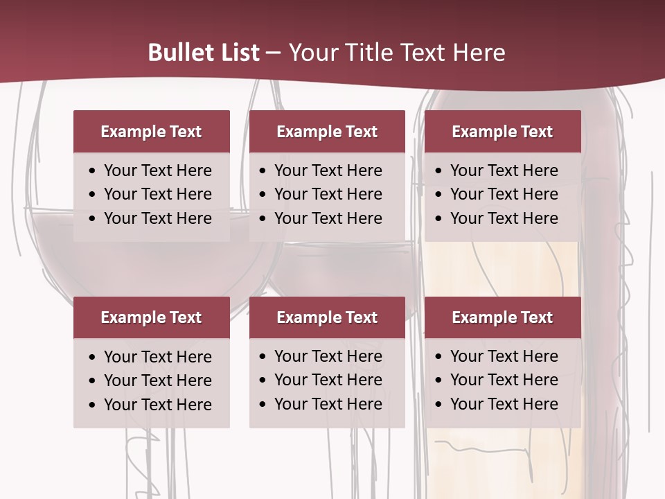 Party Beverage Marker PowerPoint Template