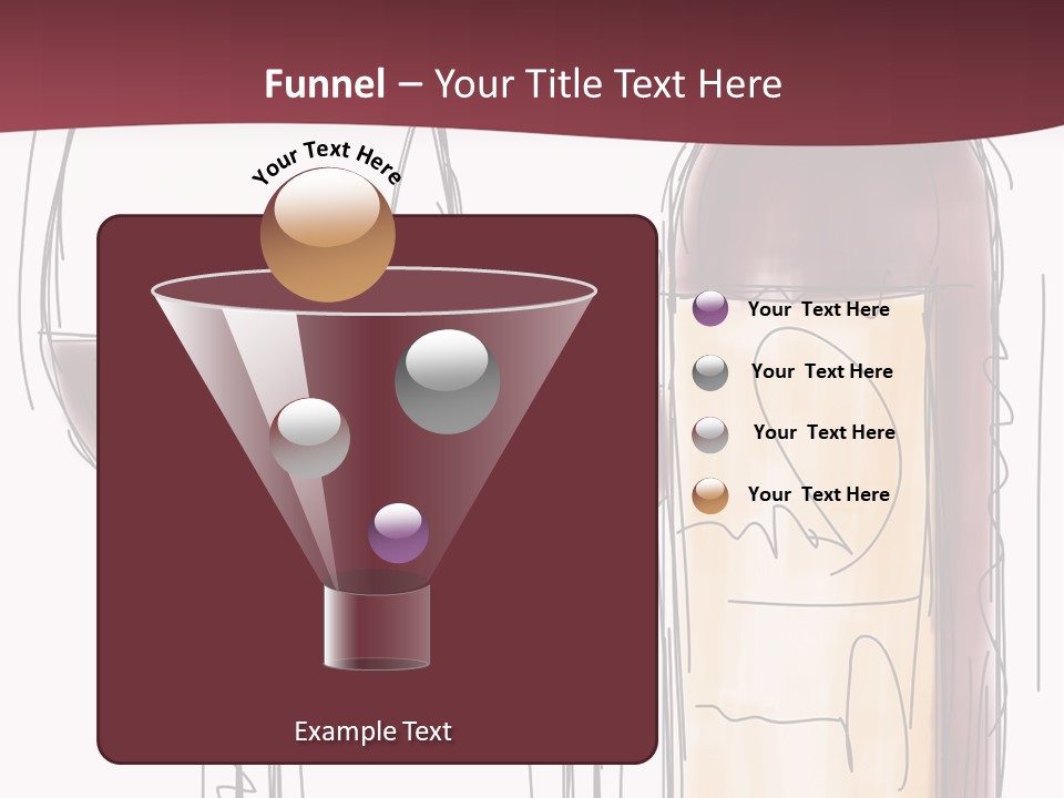 Party Beverage Marker PowerPoint Template