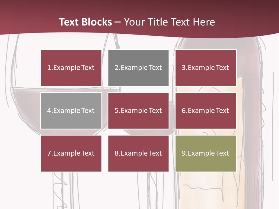 Party Beverage Marker PowerPoint Template