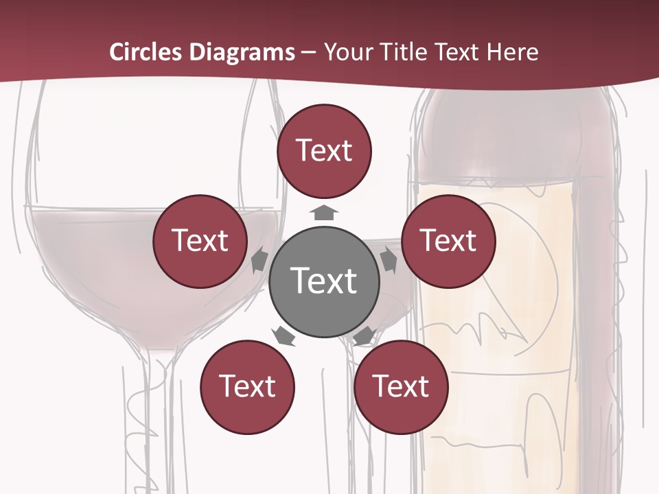 Party Beverage Marker PowerPoint Template