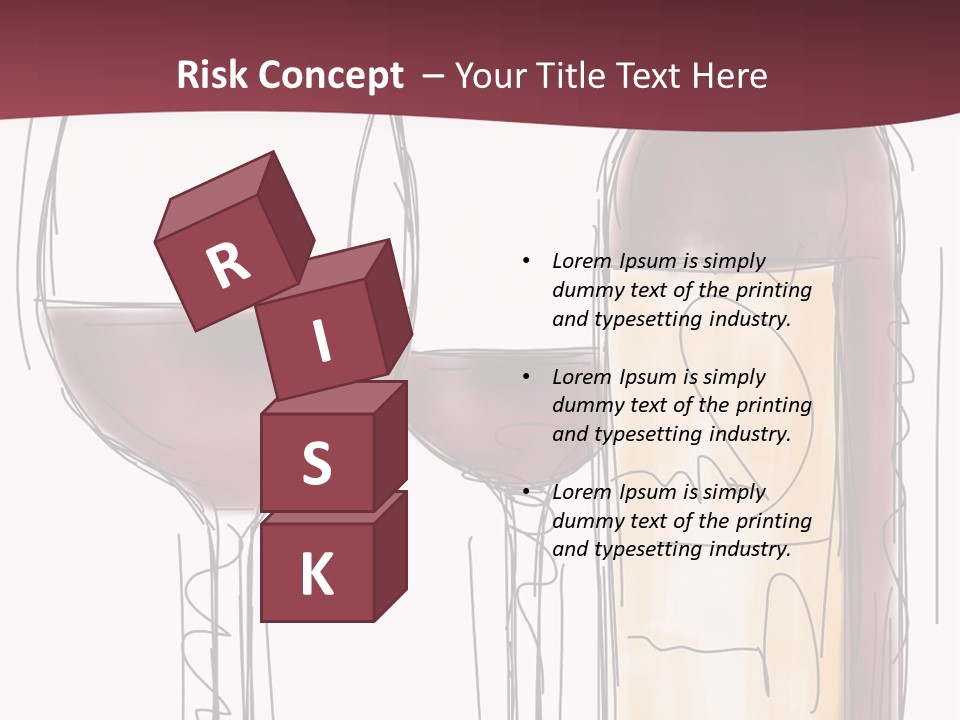 Party Beverage Marker PowerPoint Template