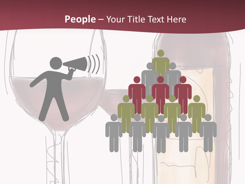 Party Beverage Marker PowerPoint Template