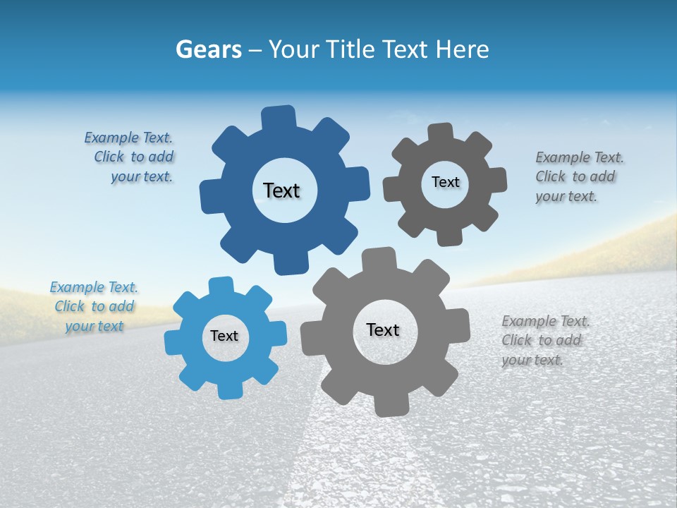 Countryside View Router PowerPoint Template