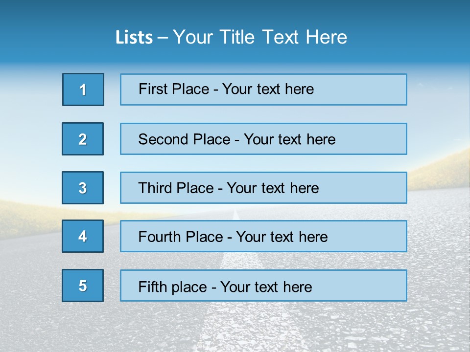 Countryside View Router PowerPoint Template