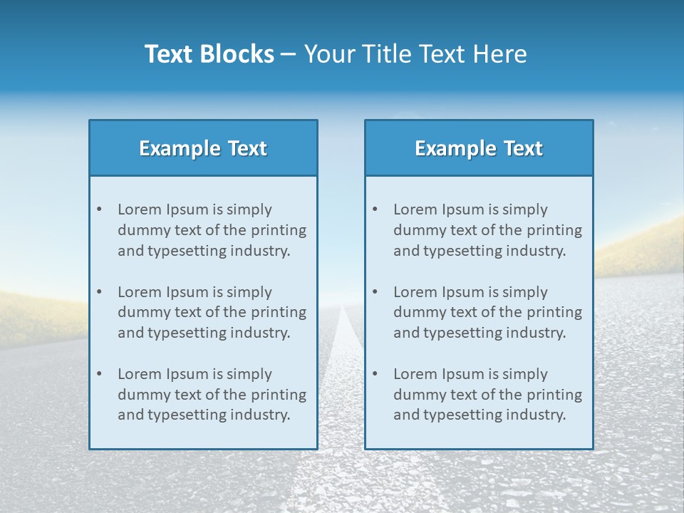 Countryside View Router PowerPoint Template